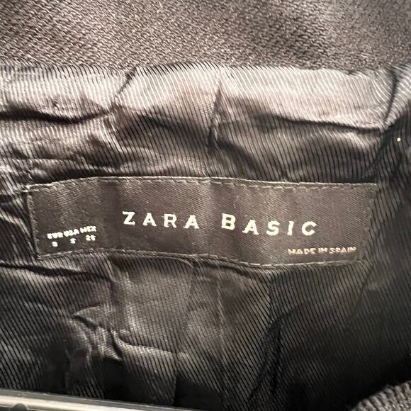 ZARA Basic Black Crop Jacket, S - Picture 4 of 10